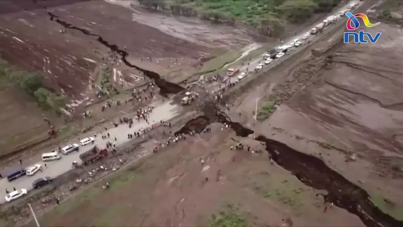 Startling photos show Africa splitting apart as new ocean forms