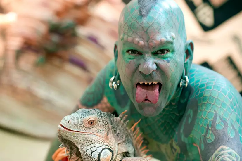 Man who 'transformed himself into a lizard' reveals horrifying details ...