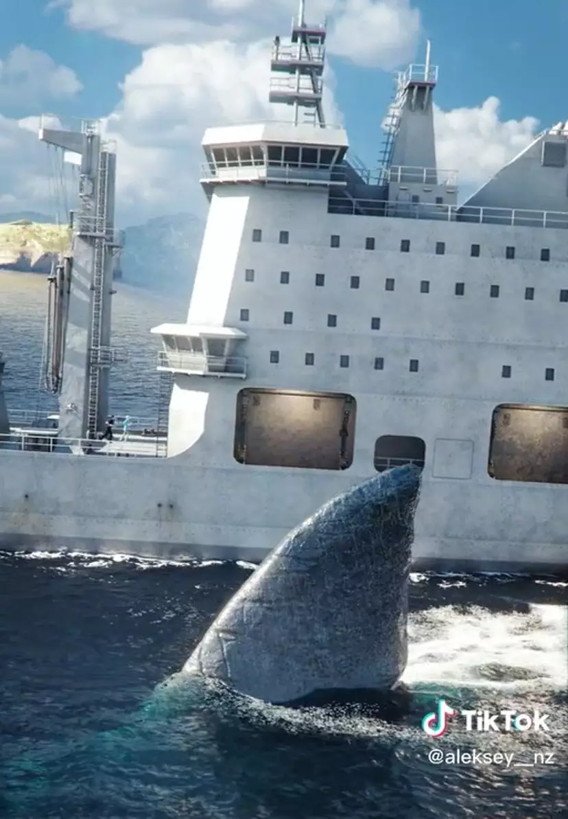 Megalodon breaks ship in half in animation - News - LADbible