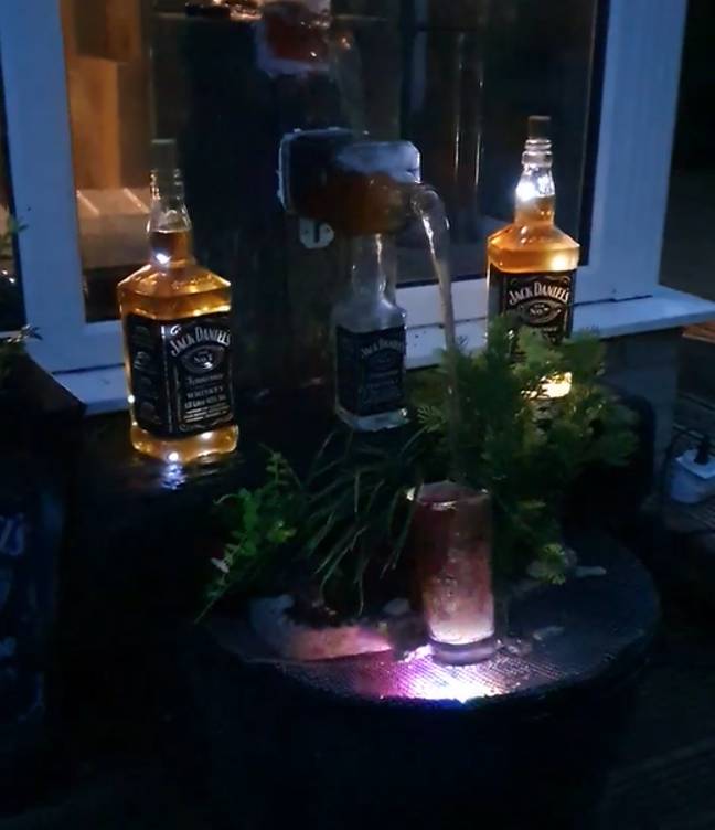 It's even got LED lights for when it goes dark. Credit: Dave Tonks